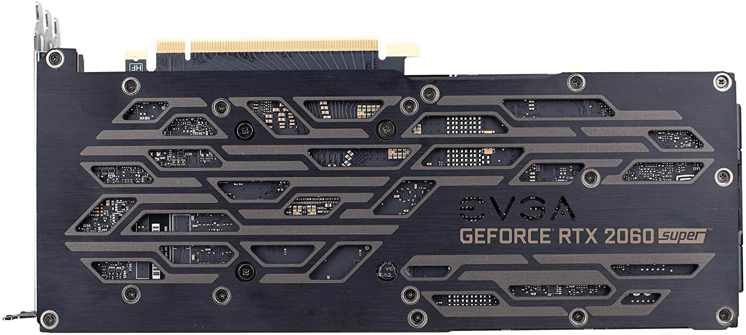 EVGA GeForce RTX 2060 Super XC Ultra, Overclocked, 2.75 Slot Extreme Cool Dual, 65C Gaming, RGB, Metal Backplate, 8GB GDDR6, 08G-P4-3163-KR