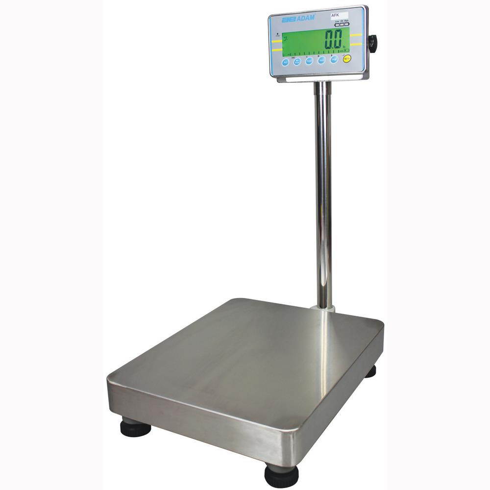 New 400lb Digital Shipping Scale 16.75" x 13.75" Platform Floor Bench