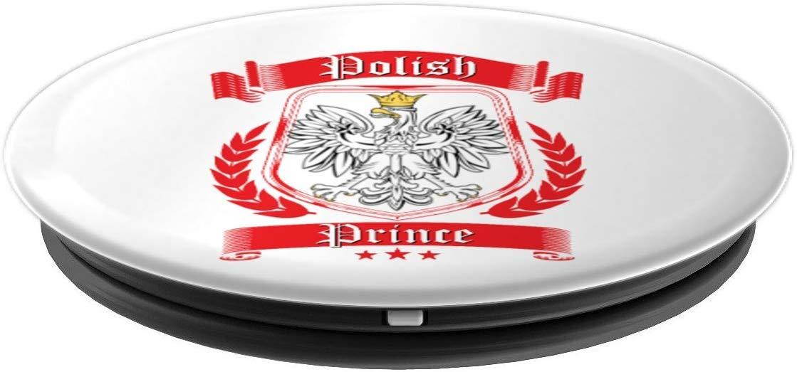 Polish Prince Poland Dyngus Day Eagle Red White Son Boy Kids PopSockets Grip and Stand for Phones and Tablets