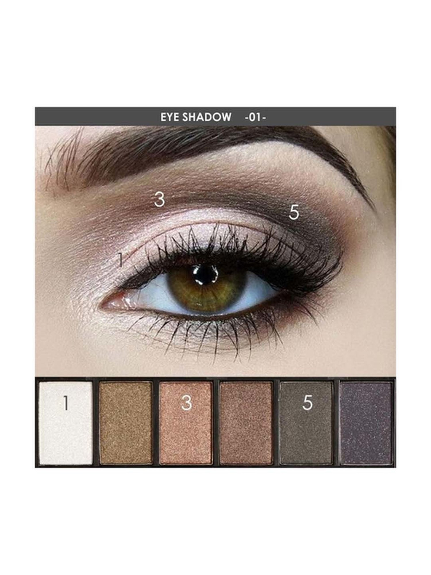FOCALLURE Smokey Eyeshadow Palette 1 - 8 gm