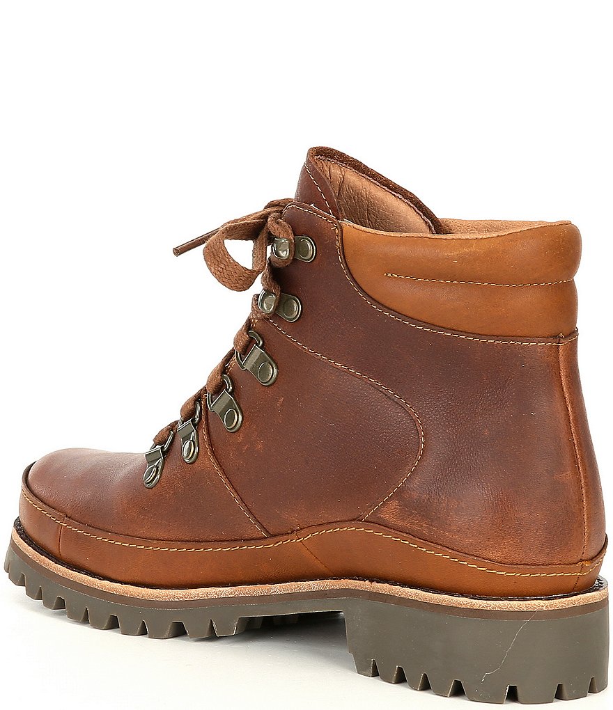 Chaco Women's Fields Waterproof Leather Lug Sole Combat Boots