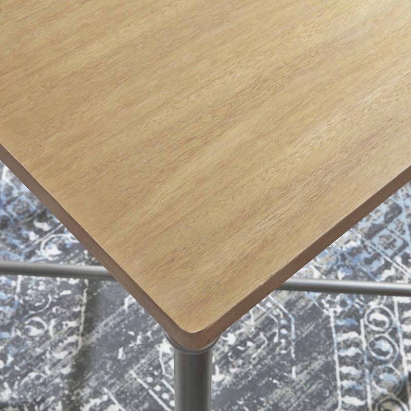 French Quarter Bar Dining Table and 2 Stools Natural - Home Styles