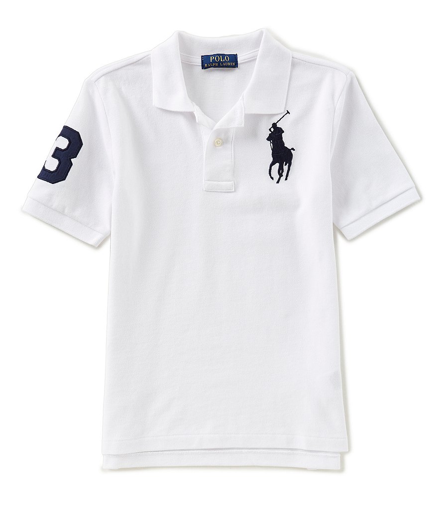 Polo Ralph Lauren Childrenswear Big Boys 8-20 Basic Mesh Big Pony Player Polo Shirt