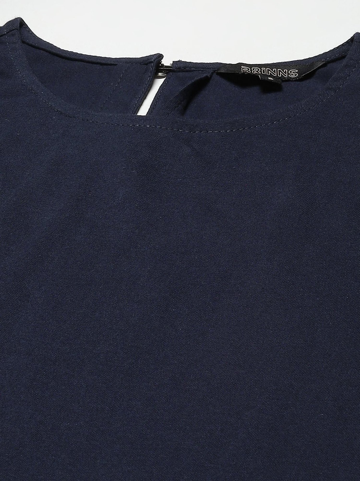 BRINNS Navy Midi A Line Dress