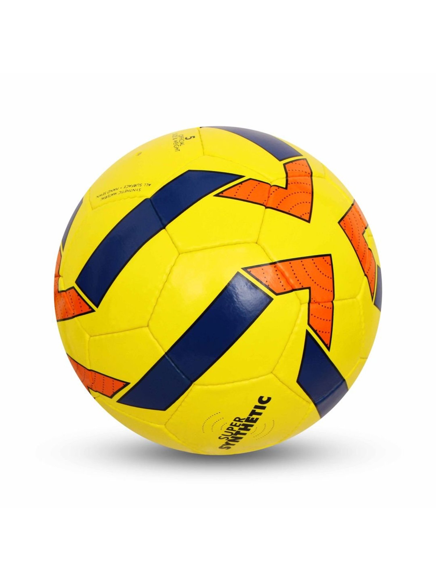 Nivia Super Synthetic Yellow Football (Size-5)
