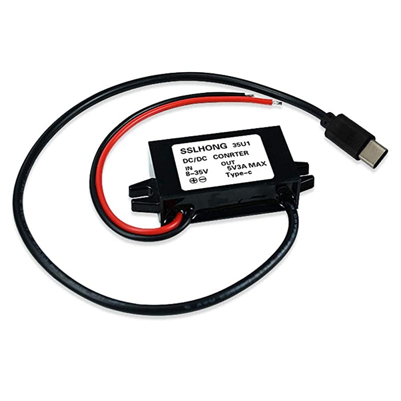 DC 835V to DC 5V StepDown Converter Buck Module 12V24V to 5V 3A 15W USB Output Power Supply Charger Type c USB