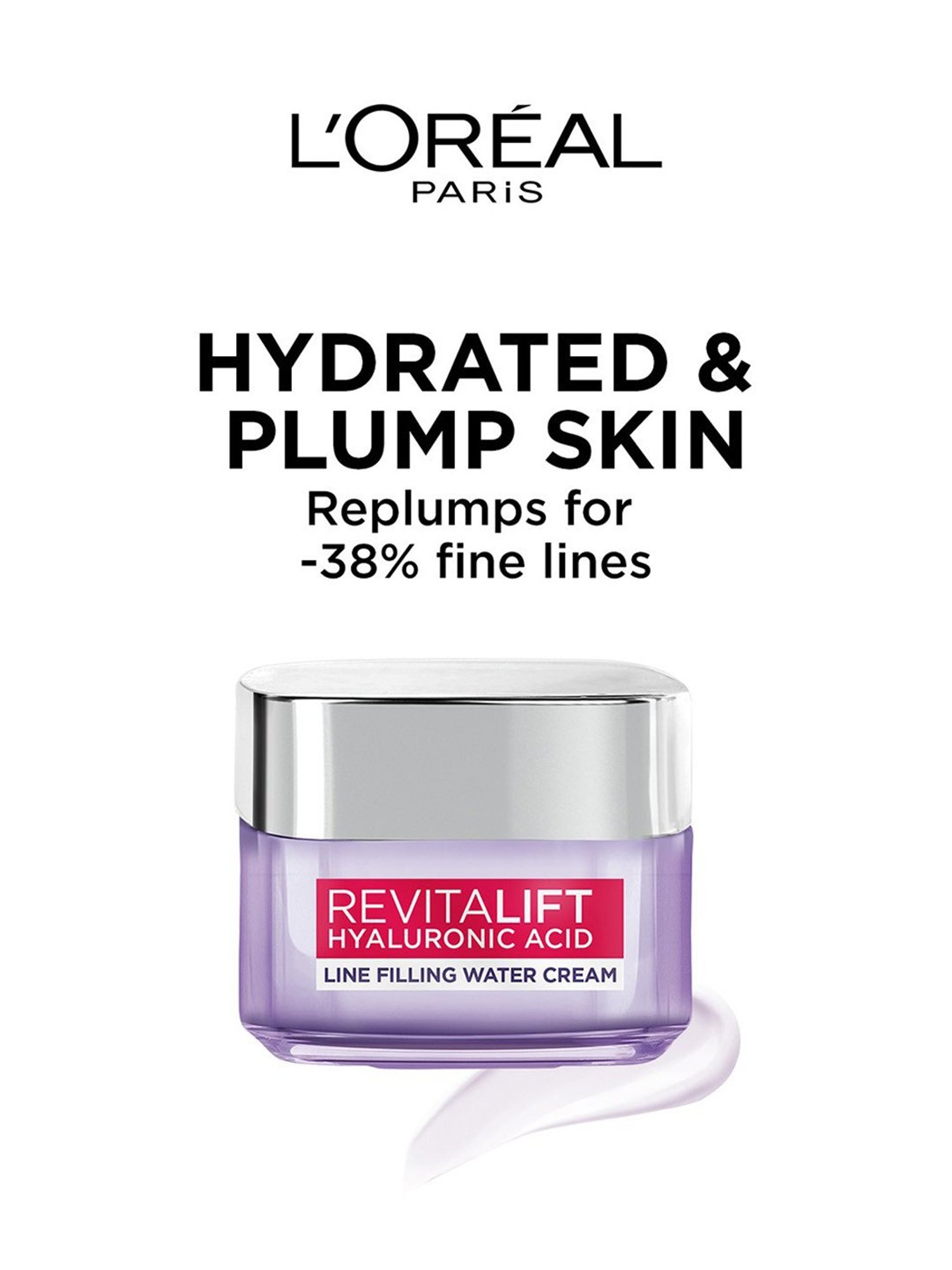 L'Oreal Paris Revitalift Hyaluronic Acid Plumping Day Cream - 15 ml