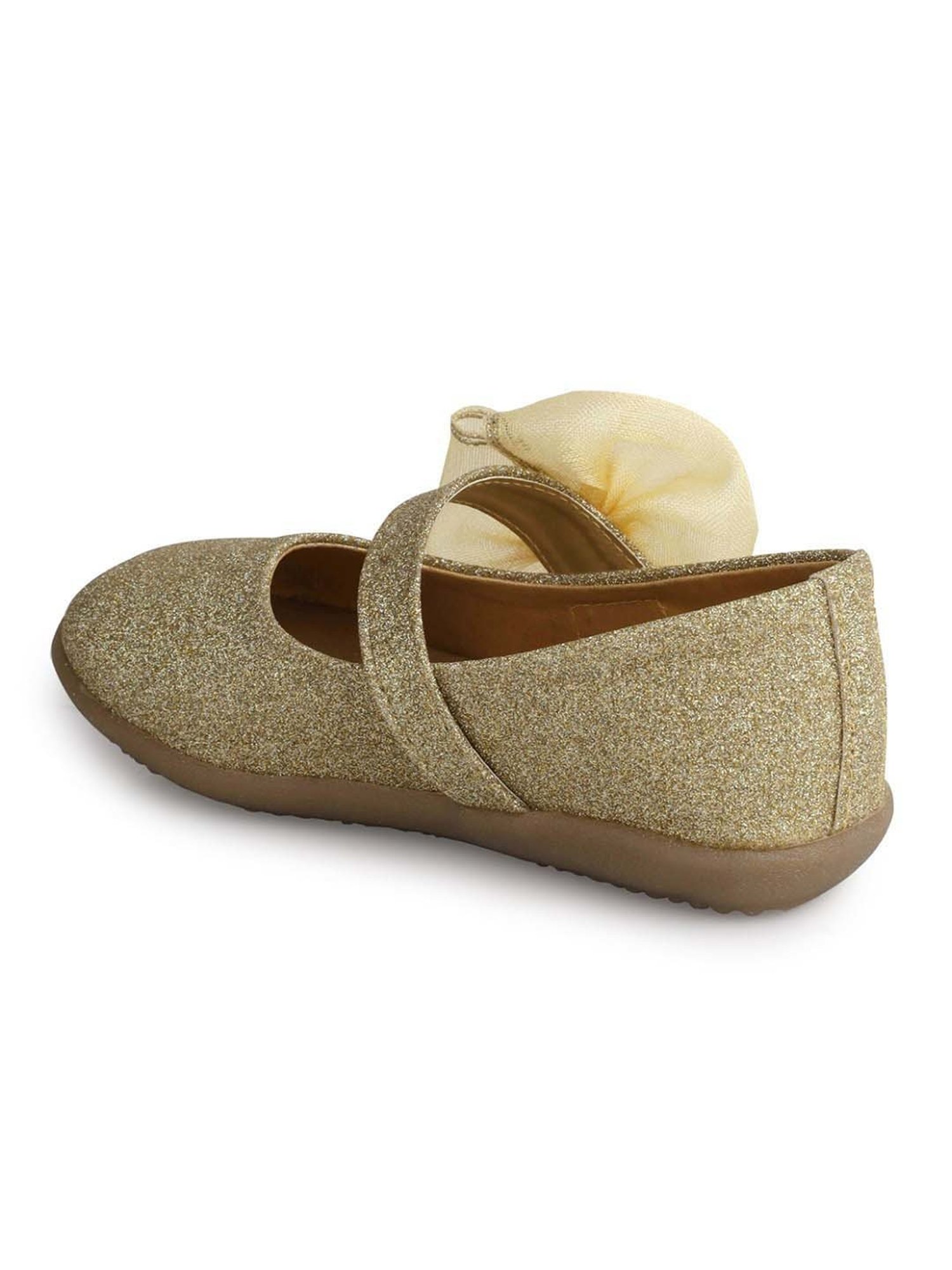 Minesole Kids Golden Mary Jane Shoes