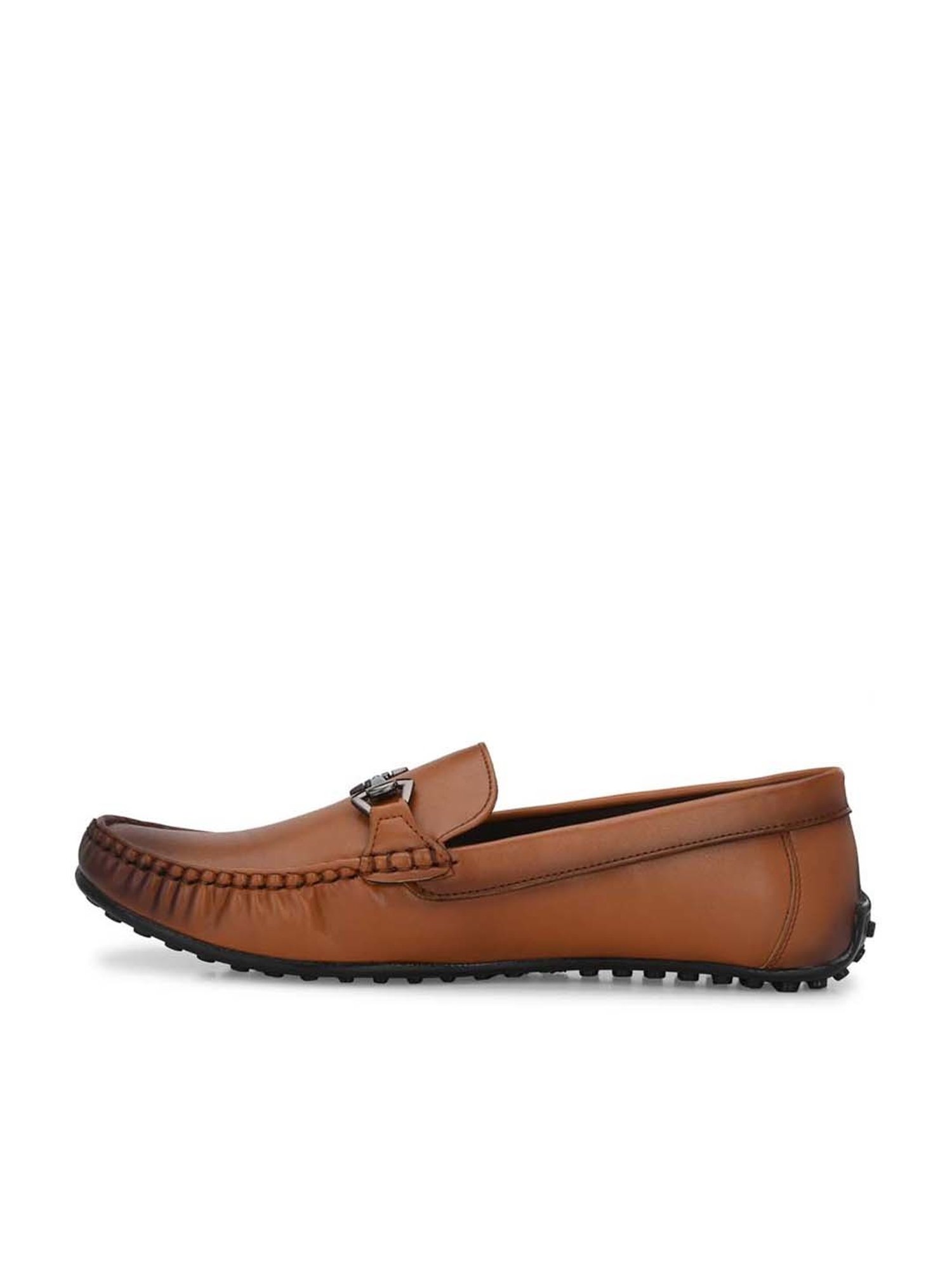 Eego Italy Men's Tan Casual Loafers