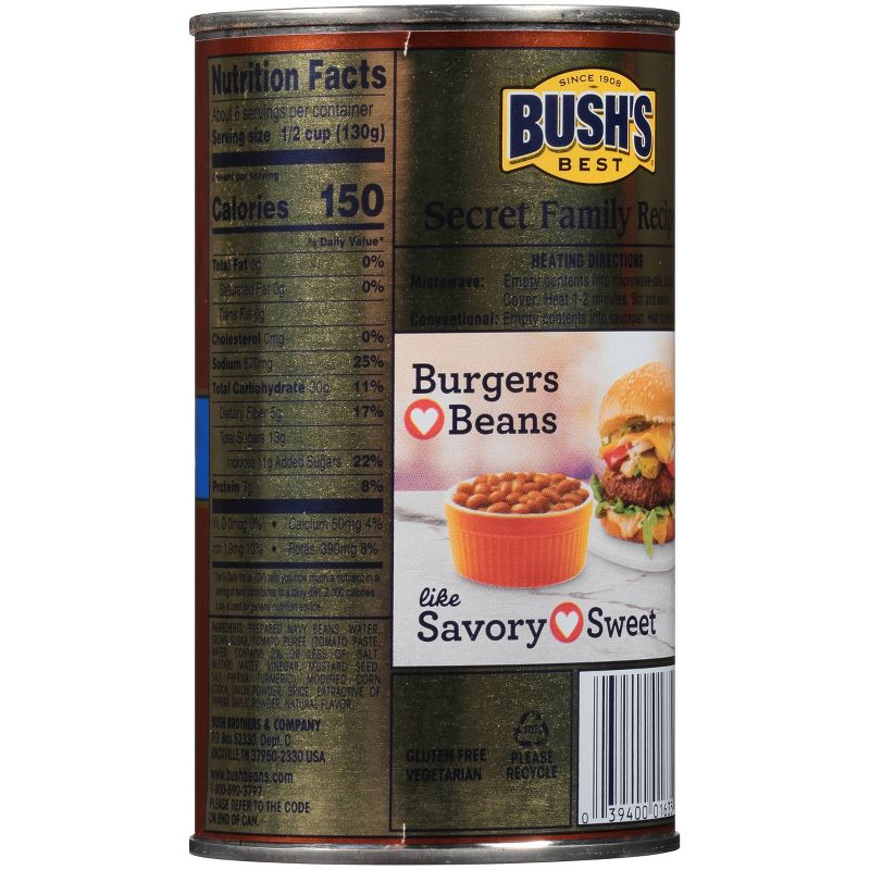 Bush's Vegetarian Baked Beans - 28oz