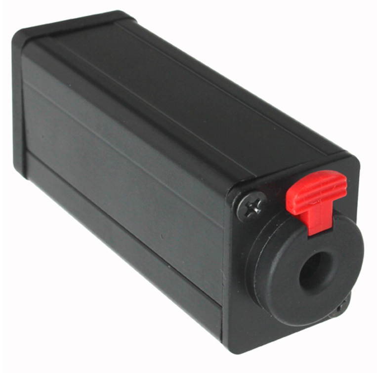 Speakon Compatible Female to 1/4" Female Adapter