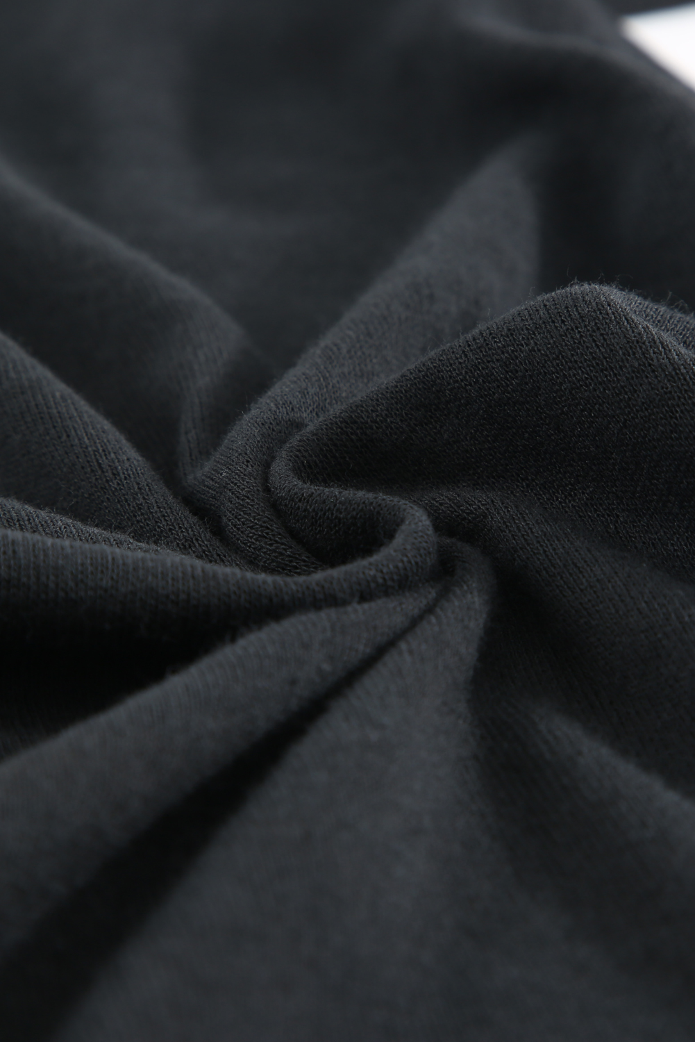 Black Casual Button Front Open Front Cover Up