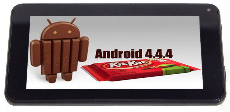 vitalASC vitalHOTT 7" Capacitive 1.5Ghz - 1G DDR3 8G Storage - 2CAMS - Android 4.4