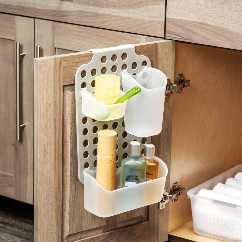 Hang-It Organizer 3 Bins Frost/Gray - Madesmart
