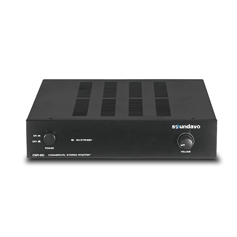 CSA-60 Stereo Amplifier for Home Audio, Residential and Commercial Installation 180W bridgeable
