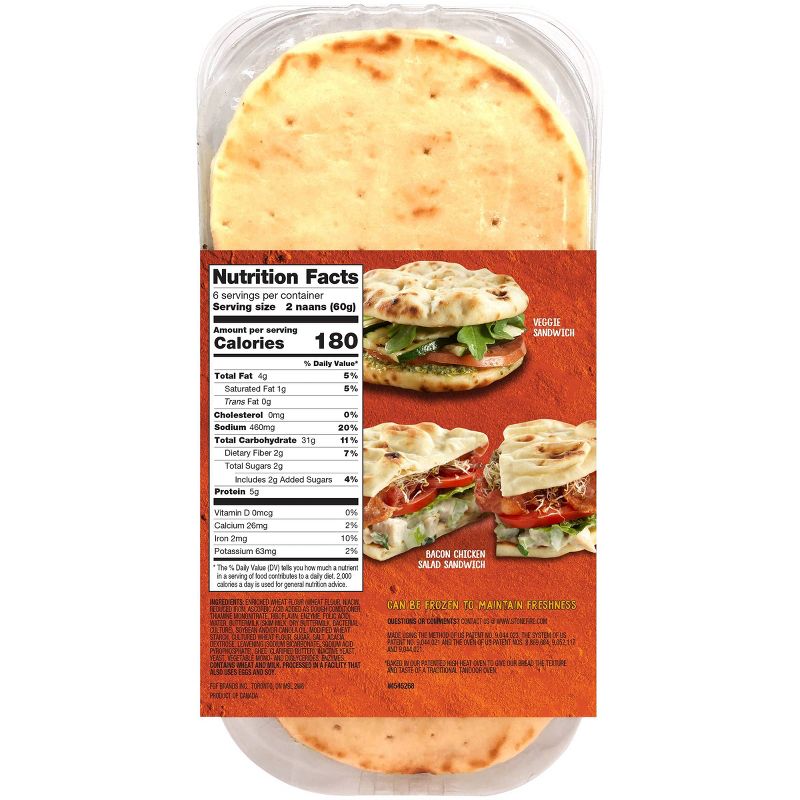 Stonefire Naan Rounds - 12ct/12.7oz