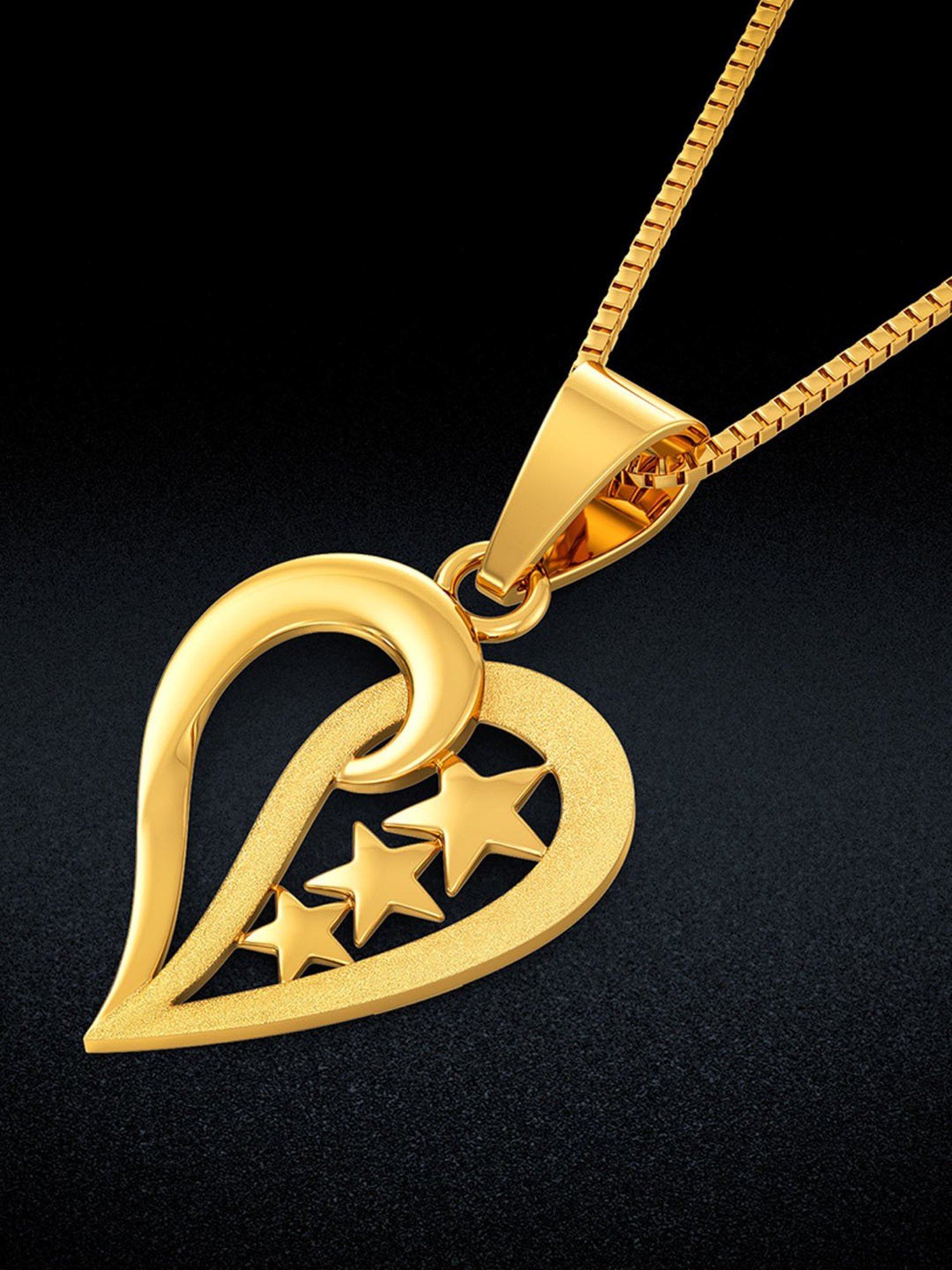 CKC Sacred Rudraksha Gold Pendant: Single Loop Elegance