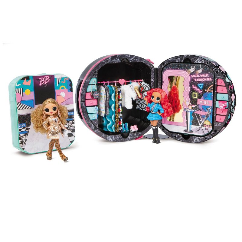 L.O.L. Surprise! O.M.G. Fashion Closet On-the-Go Rolling Storage Playset