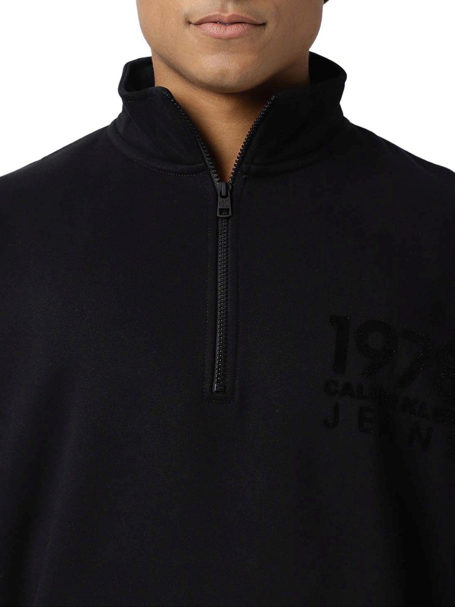 Calvin Klein Jeans Black Comfort Fit Sweater