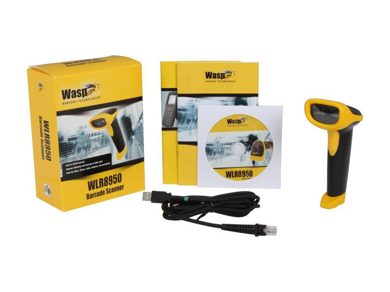 Wasp 633808121662 WLR8950 Bi-Color CCD Barcode Scanner