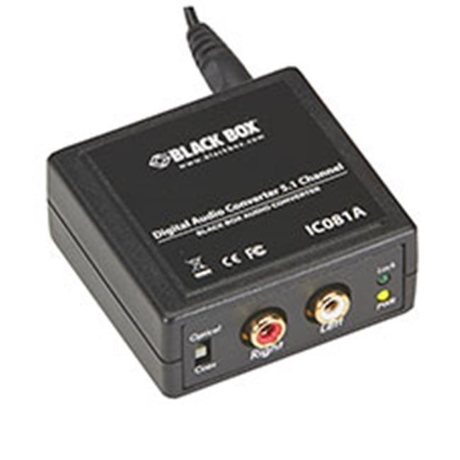 DIGITAL AUDIO CONVERTER - 5.1 CHANNEL, GSA, TAA, 45 DAY STANDARD RETURN POLICY