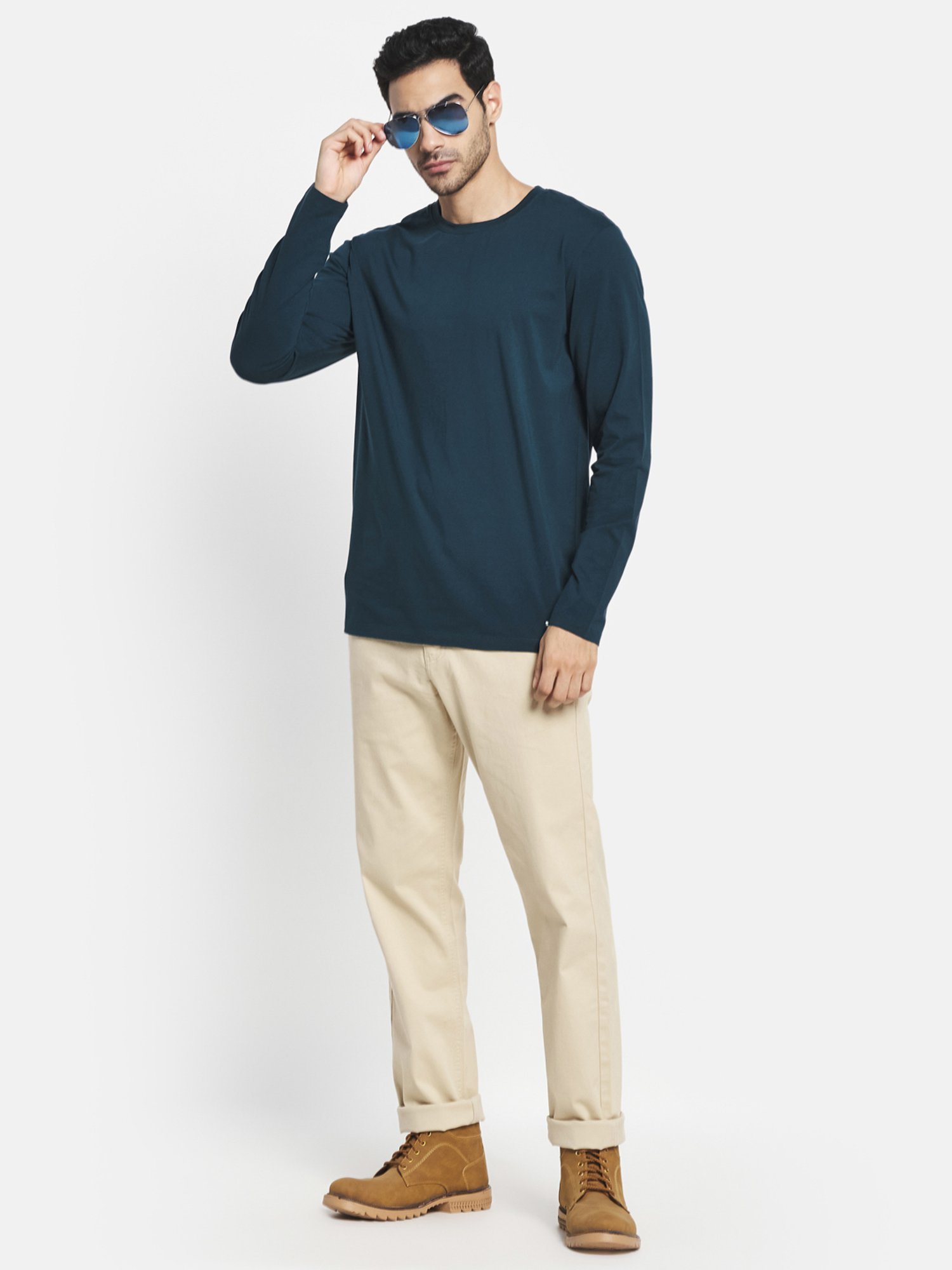 METTLE Teal Crew T-Shirt