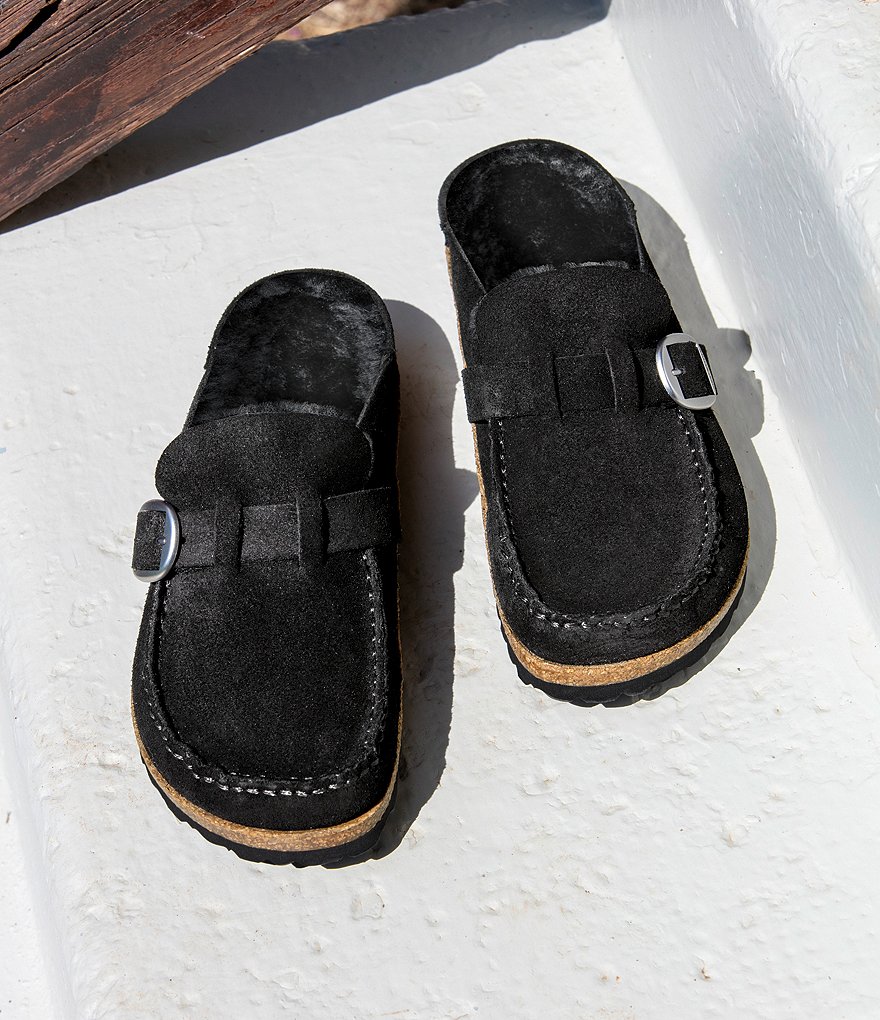 Birkenstock Women's Buckley Shearling Clogs