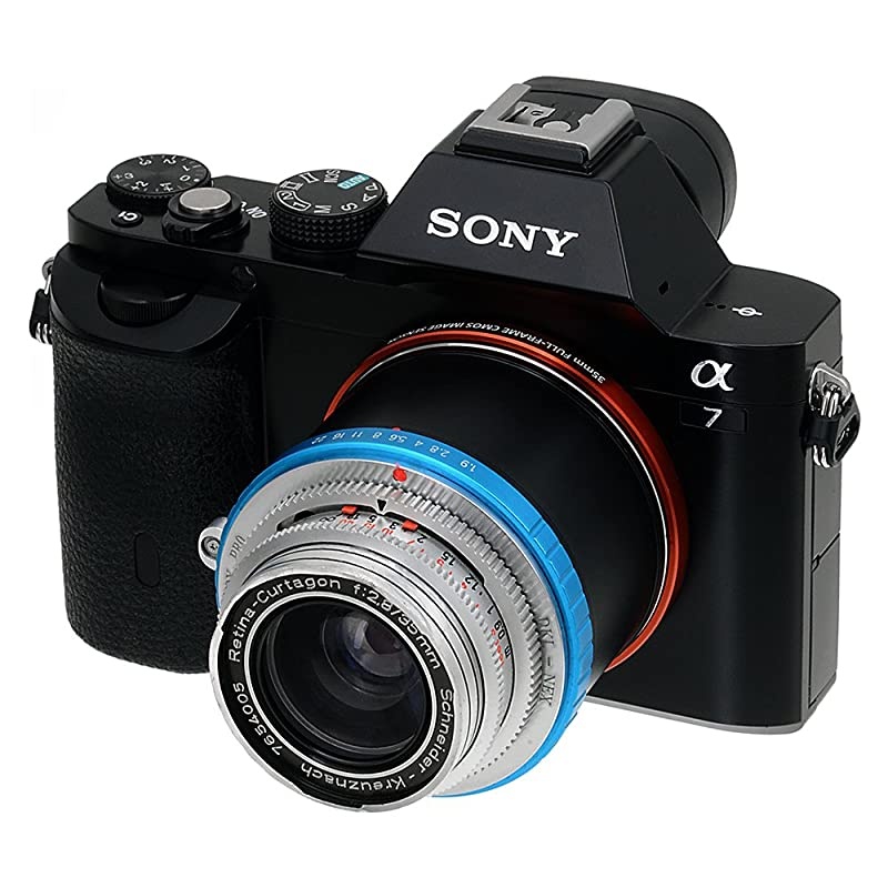 Pro Lens Mount Adapter with Aperture Control Ring DeckelBayonett Deckel Bayonet DKL Mount Lenses to Sony NEX EMount Camera Bodies APSC Full Frame Such as NEX5 NEX7 a7