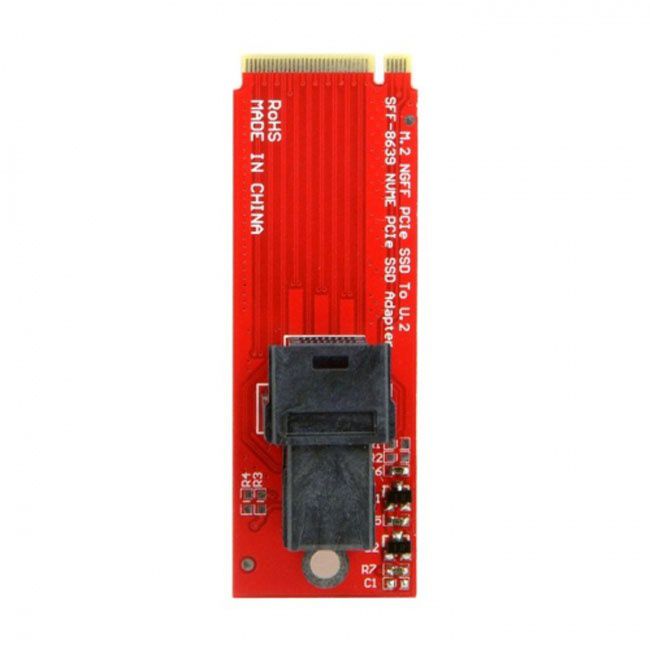 Jimier U.2 U2 Kit SFF-8639 NVME PCIe SSD Adapter for Mainboard SSD M.2 SFF-8643 Mini SAS HD SF-094