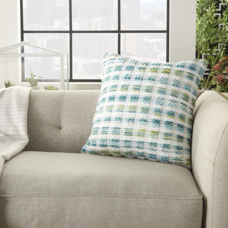 Outdoor Pillows SH409 Turqois Green 18" x 18"
