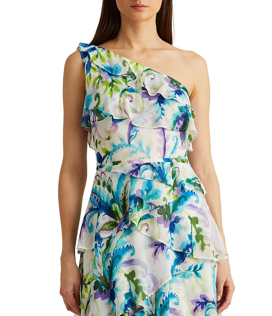 Marina Sequin Lace Round Neck 3/4 Sleeve Sheath Dress