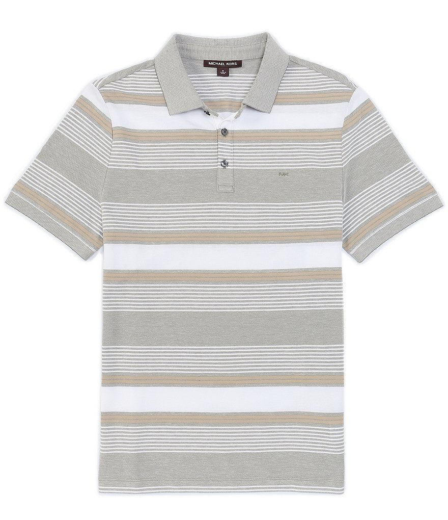 Michael Kors Birdseye Short-Sleeve Polo Shirt