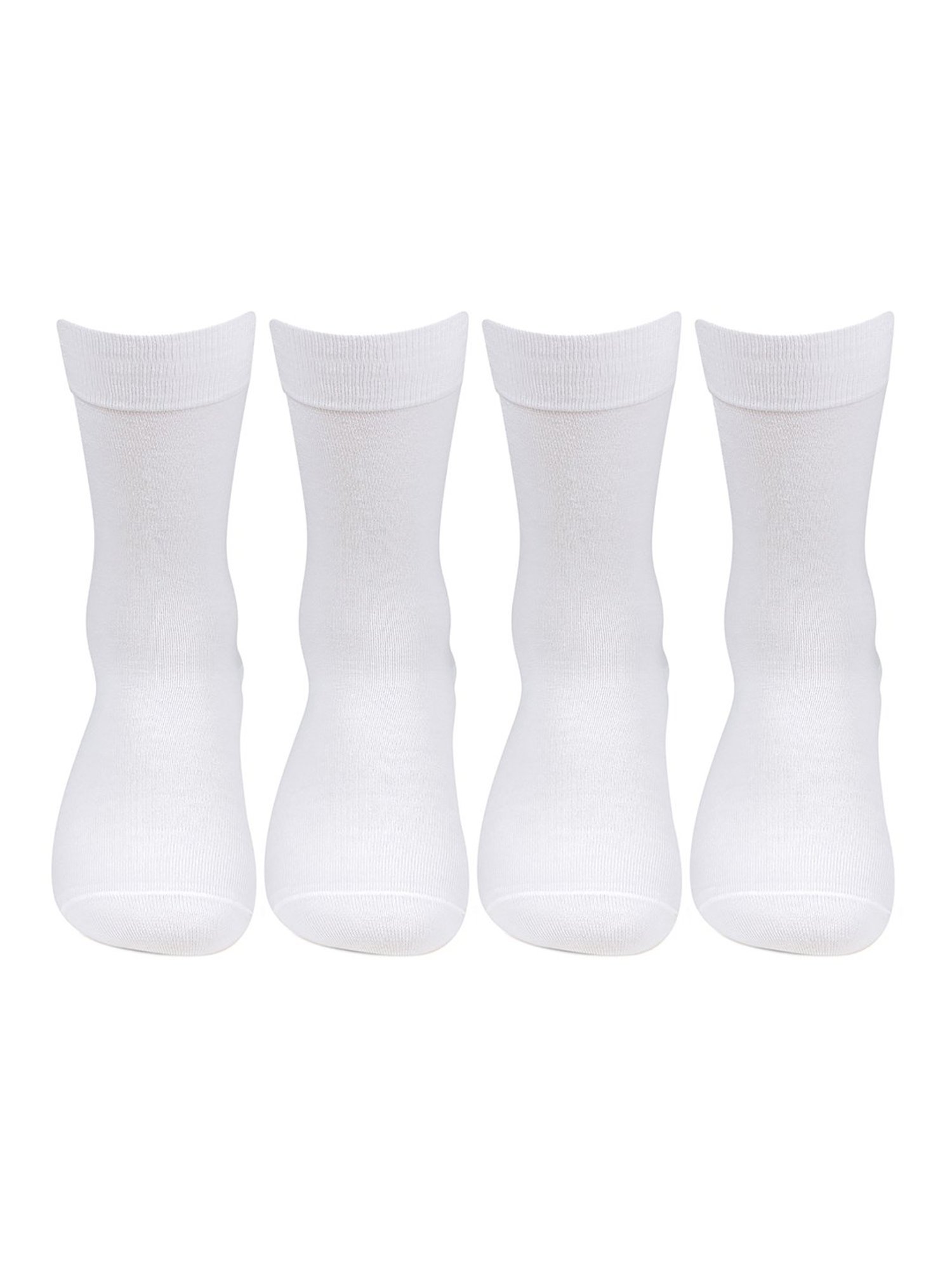 Bonjour White Socks - Pack of 4