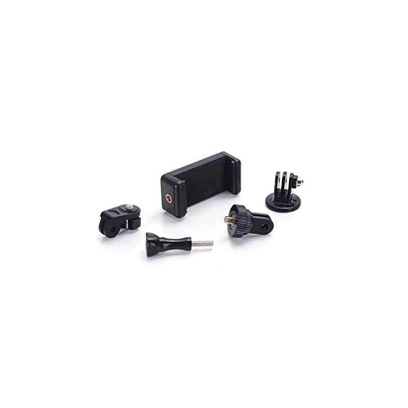 s Universal Smartphone Holder Adapter Kit Compatible with Any Tripod Action Mount or GoPro Mount Accessory Compatible with iPhone Samsung Galaxy Android Blackberry Pixel and HTC