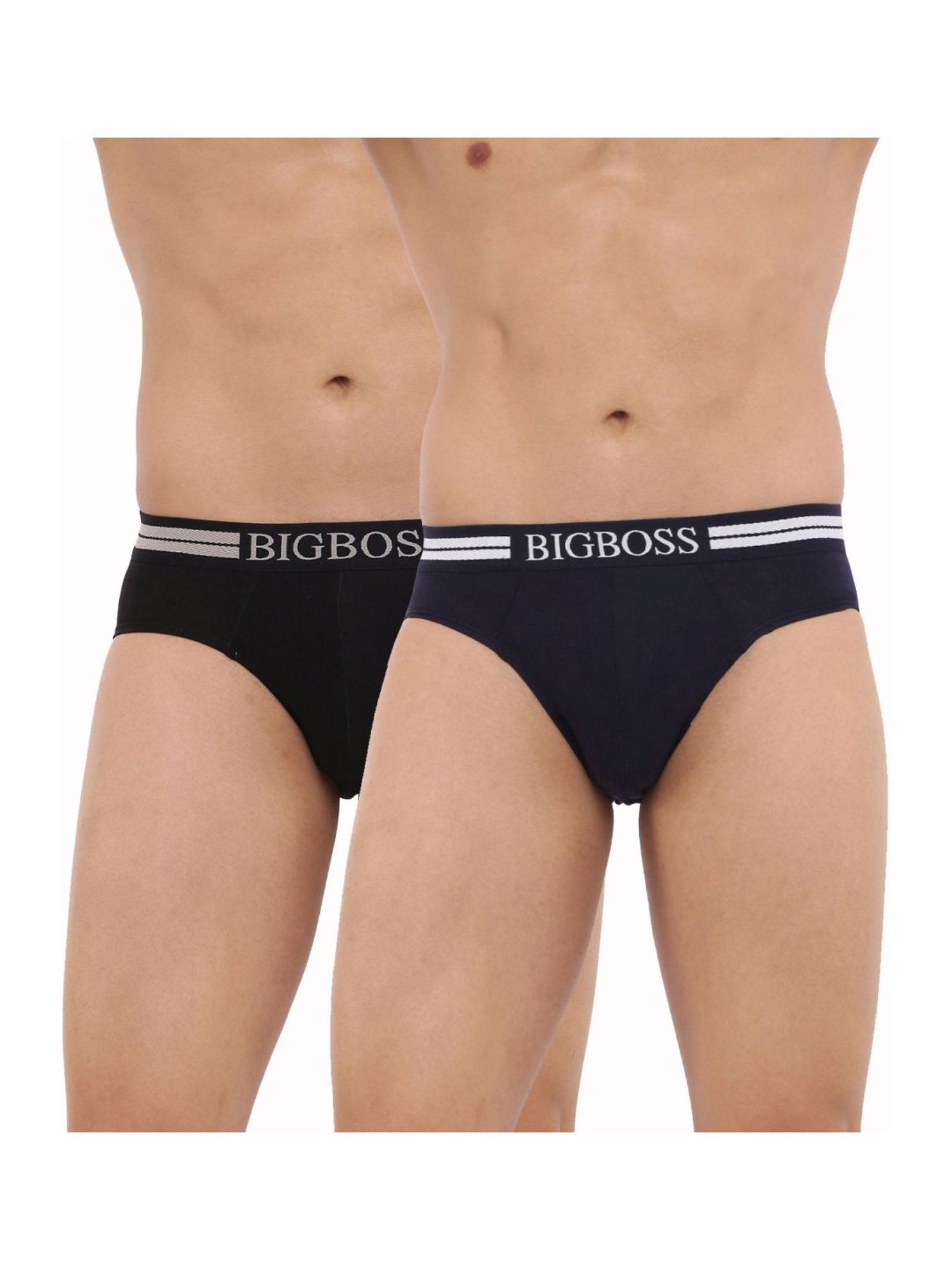 Dollar Bigboss Assorted Color Cotton J-Class Grando Briefs (Pack Of 2)