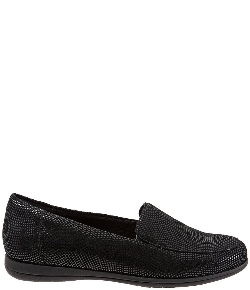 Trotters Deanna Mini Dots Leather Slip-On Loafers