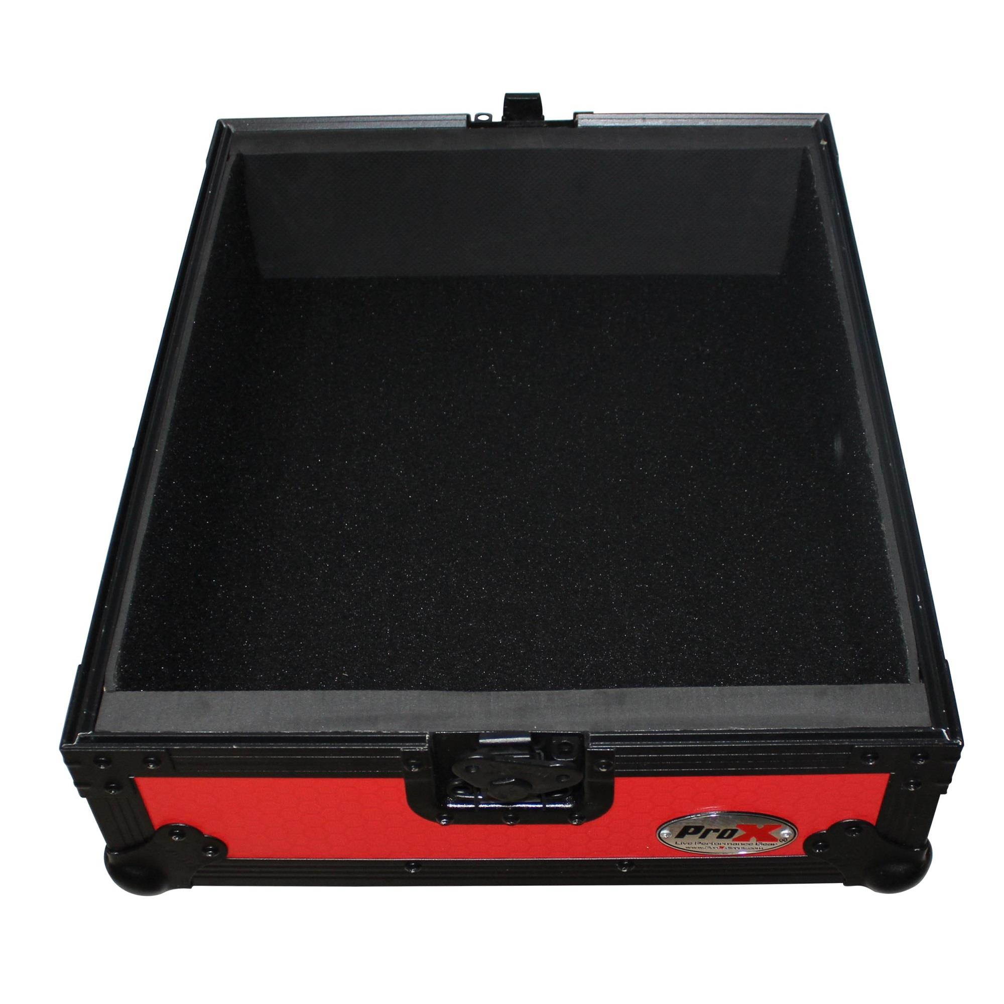 Universal Turntable Case w/ Foam Kit Red/Black