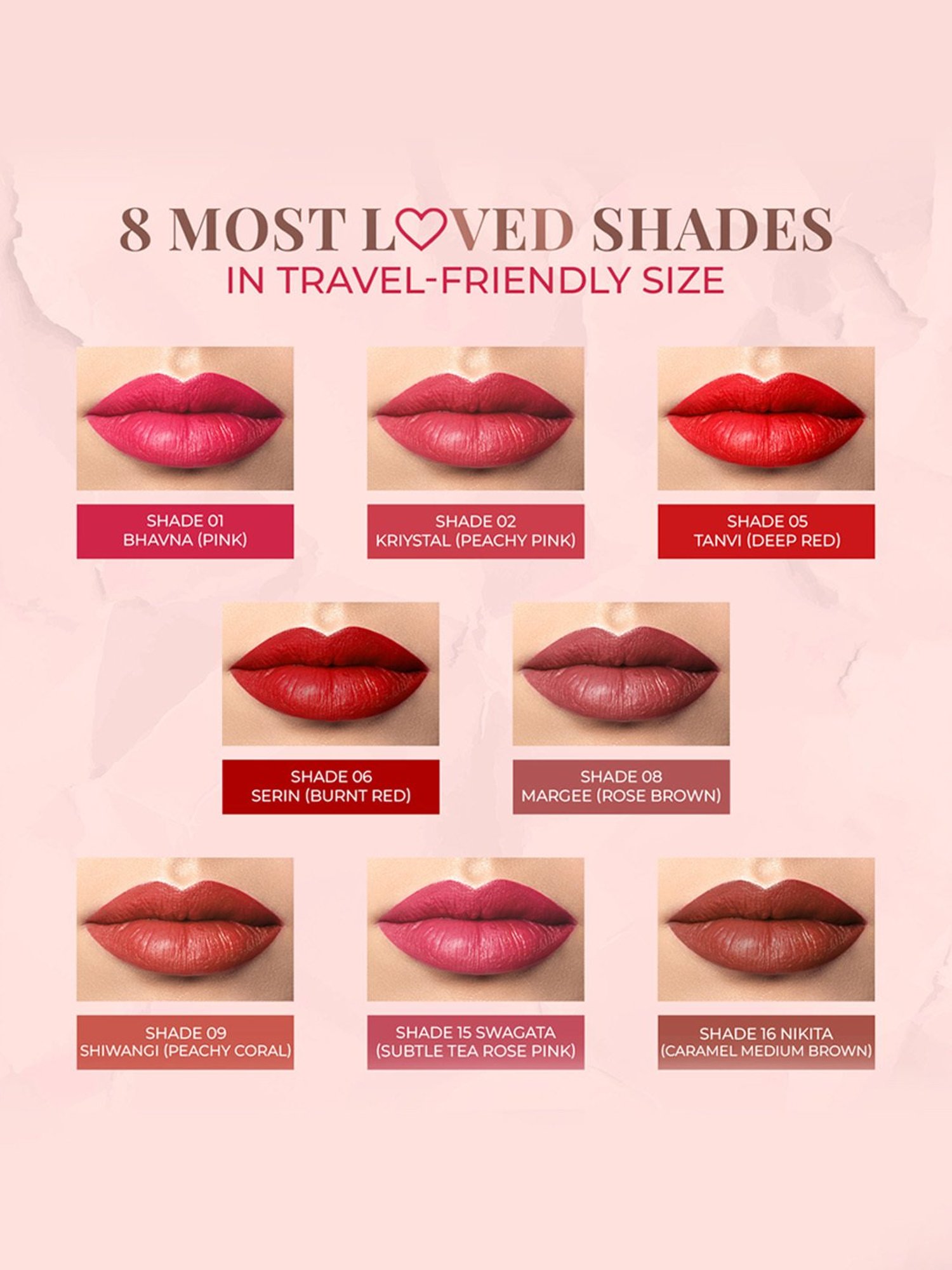 JUST HERBS Herb Enriched Ayurvedic Lipstick 09 Shiwangi (Peachy Coral) - 1.8 gm