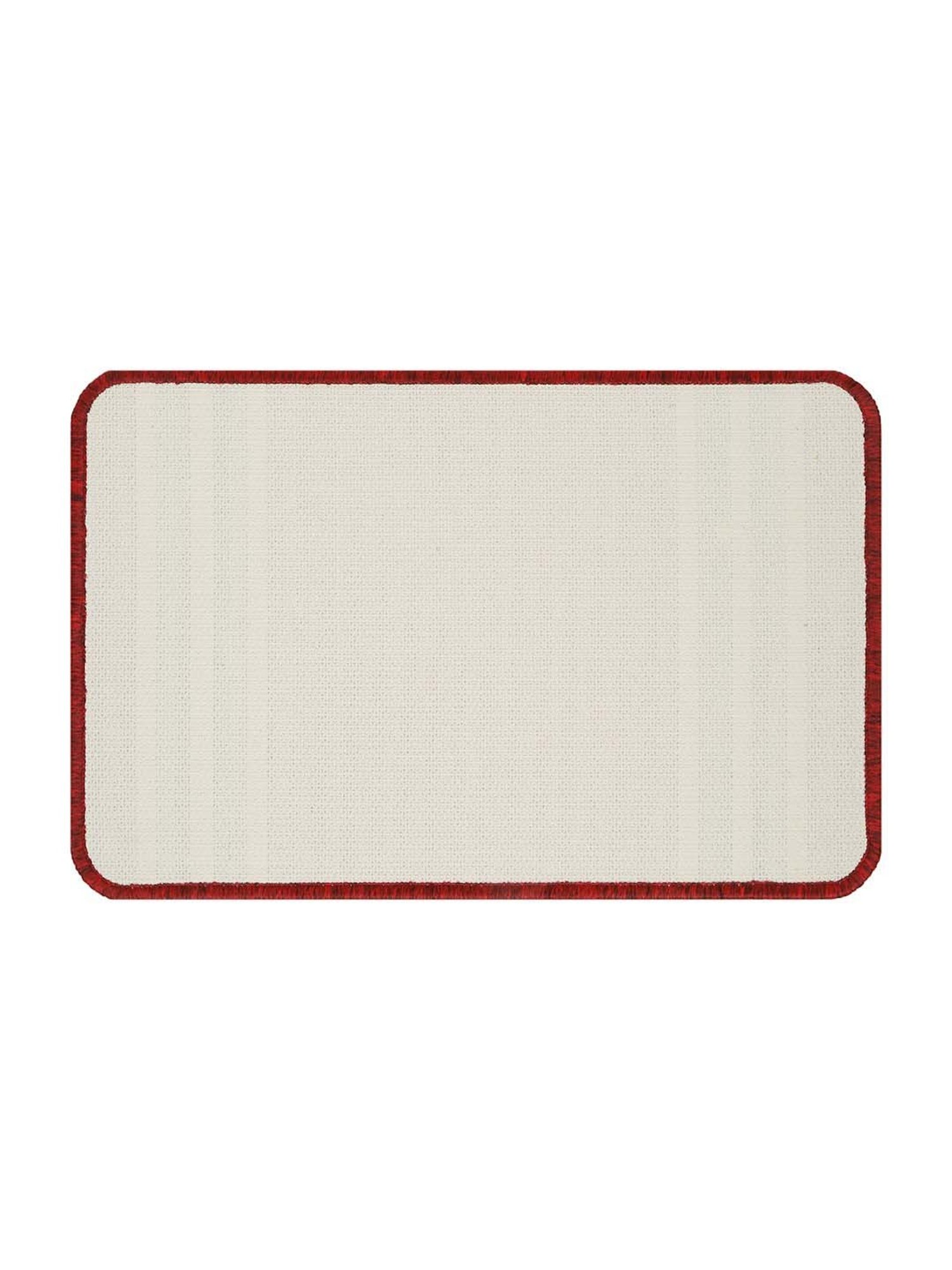 Saral Home Black Jute 1791 GSM Door Mat - Set of 1