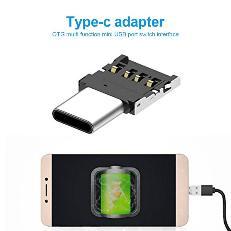 Type-c Adapter OTG Multi-function Converter USB Interface To Type-c Adapter Micro-transfer Interface Easily Expand Your Phone