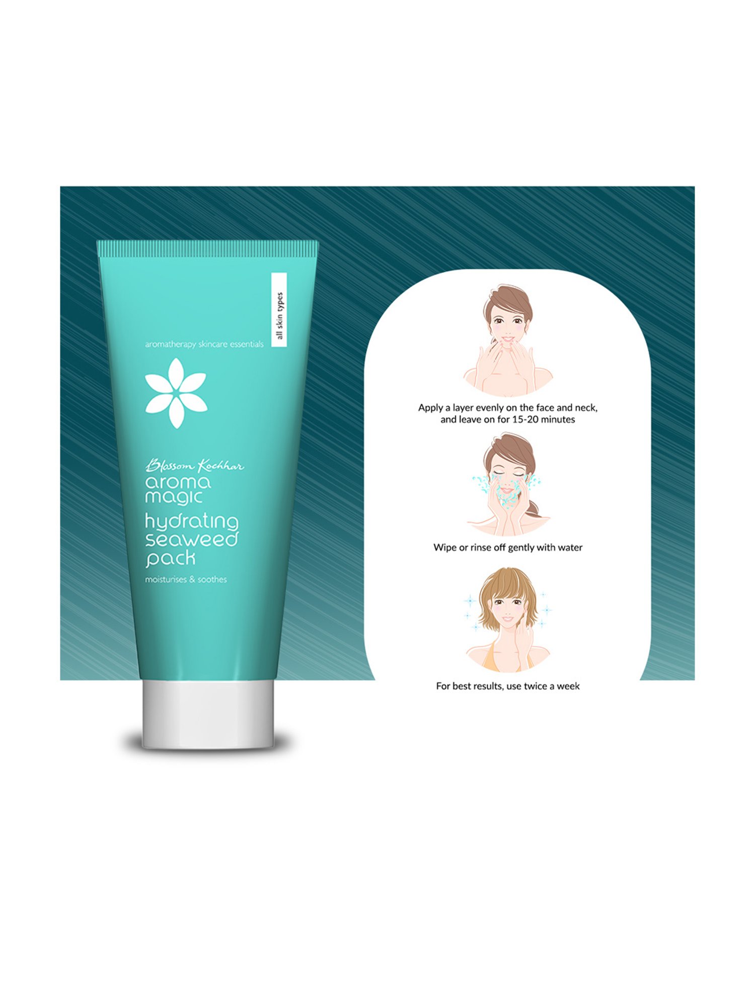 Aroma Magic Hydrating Seaweed Pack - 100 gm