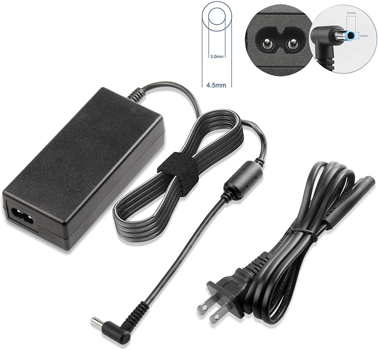 45W AC Adapter Power Supply for HP 741727-001 741553-850 854054-002 ADP-45WD B HSTNN-CA40
