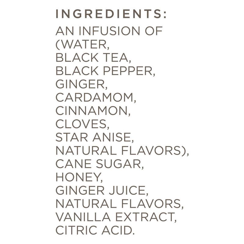 Tazo Skinny Latte Chai Black Tea - 32 fl oz