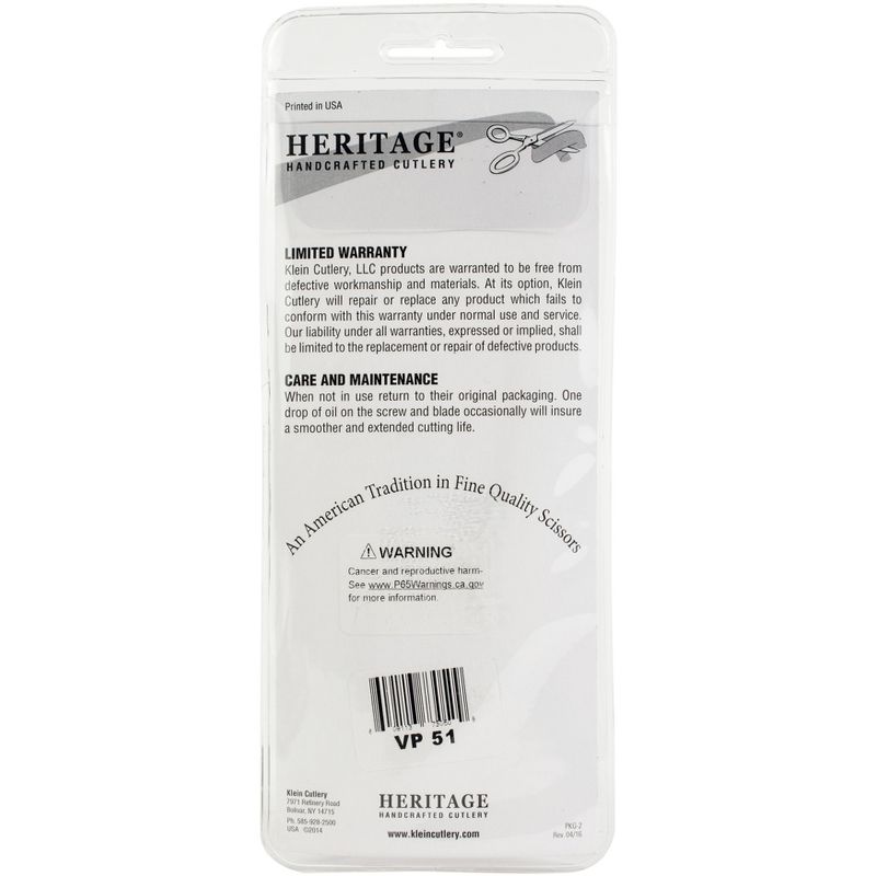 Heritage Cutlery Spring Loaded Embroidery Nippers 5"