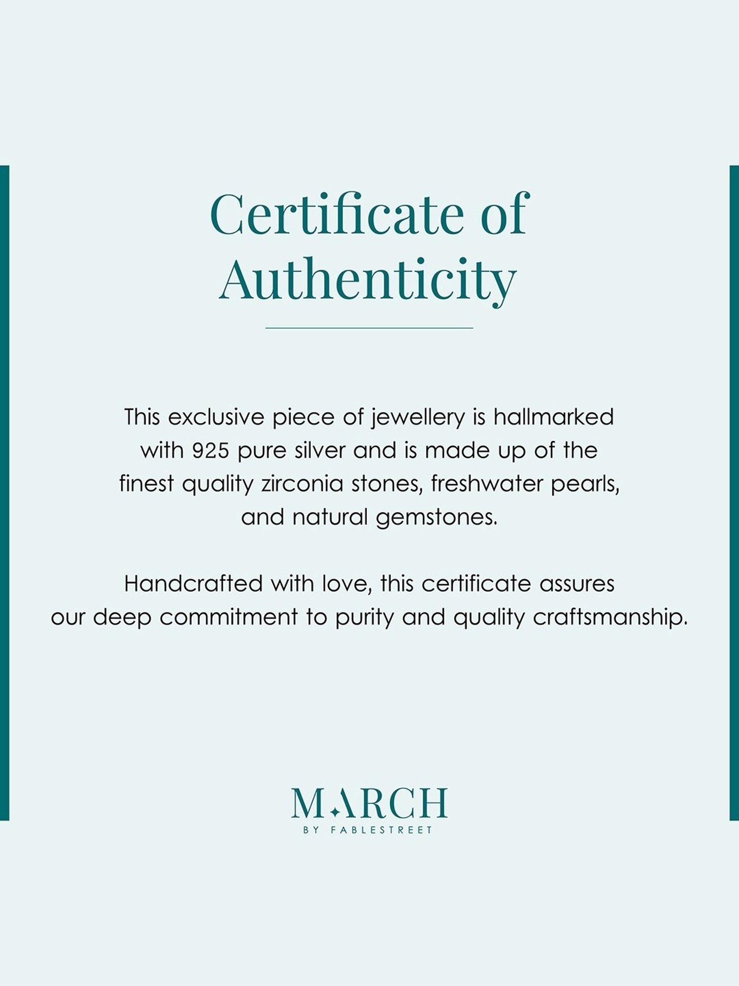 March by FableStreet 92.5 Sterling Silver Zircon Mini Stud Earrings for Women