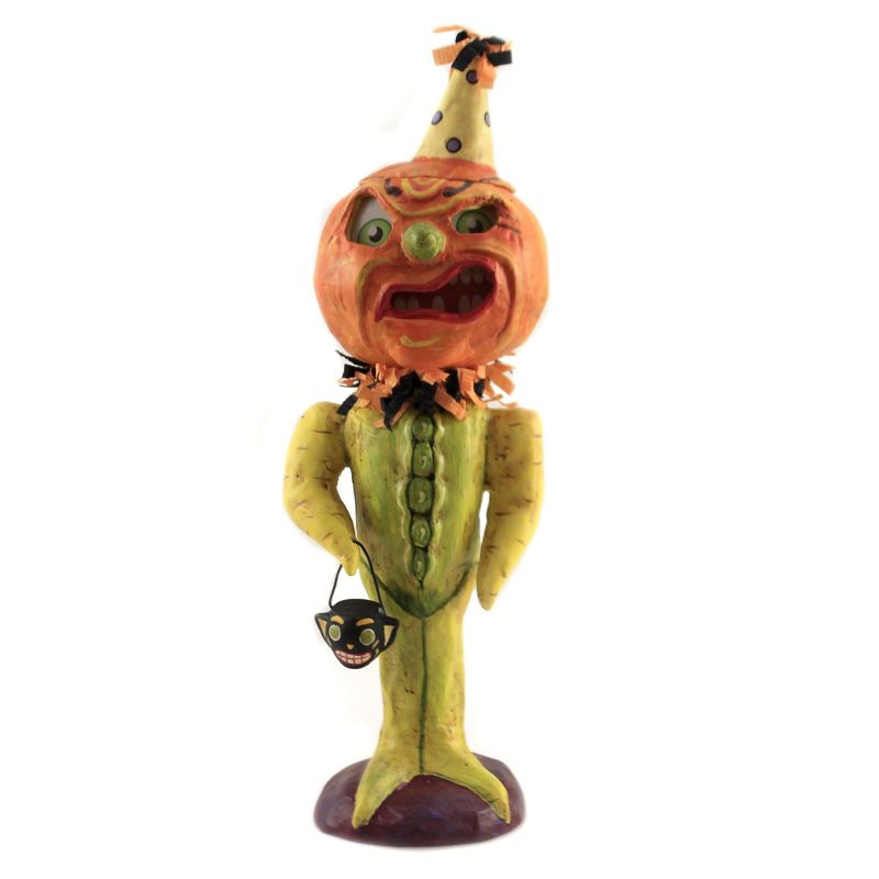 Jorge De Rojas 11.5" Trick Or Treat Snow Pea Pumpkin Head Potatoes Halloween  -  Decorative Figurines