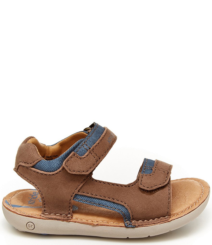 Stride Rite Boy's Oaklynn SRTech Leather Sandals (Infant)