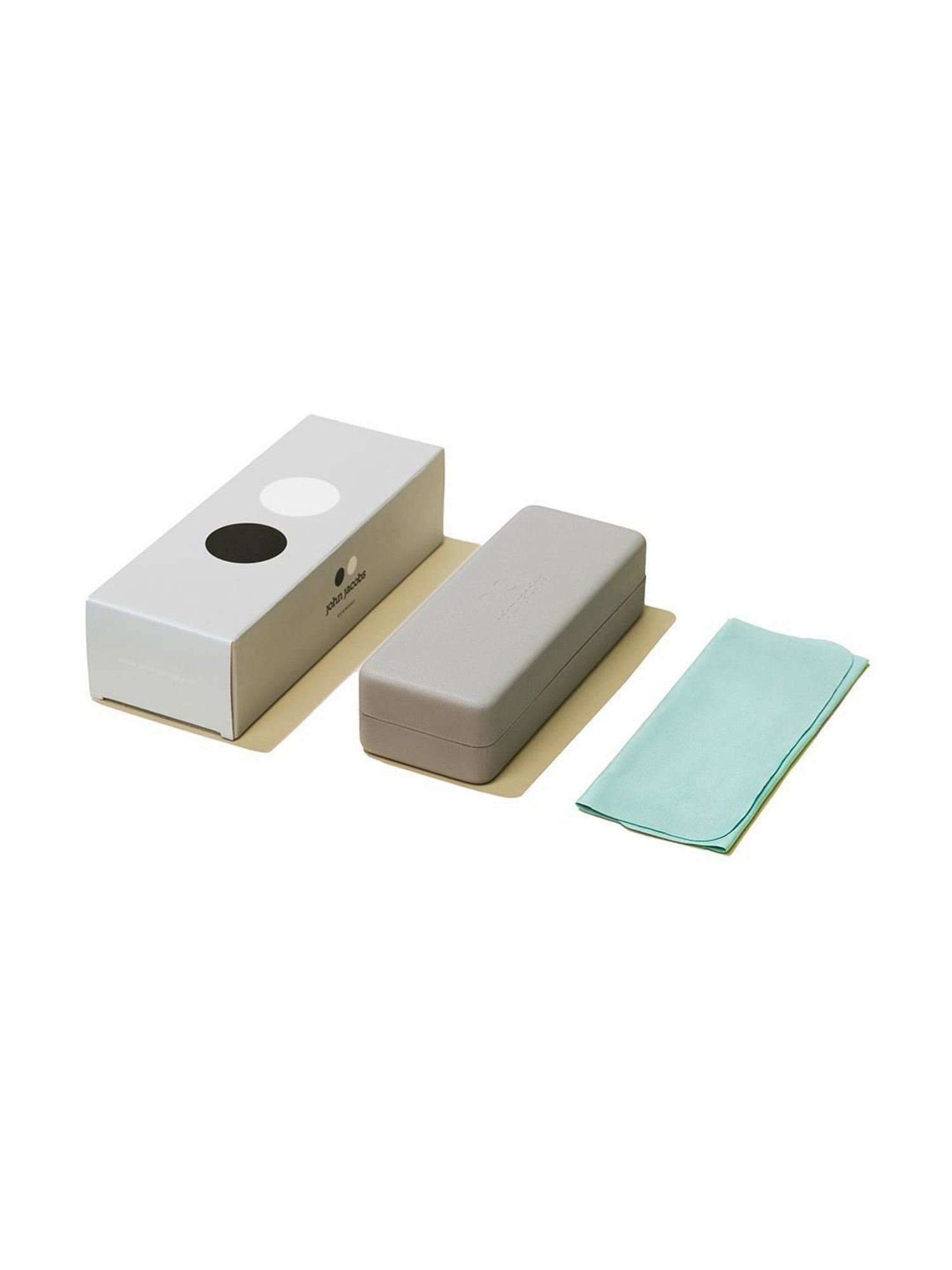 John Jacobs JJ S13311 Grey Square Sunglasses