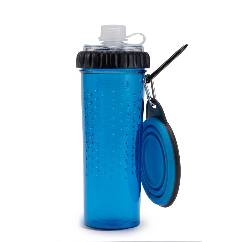 Dexas SnackDuo with Travel Cup - Blue