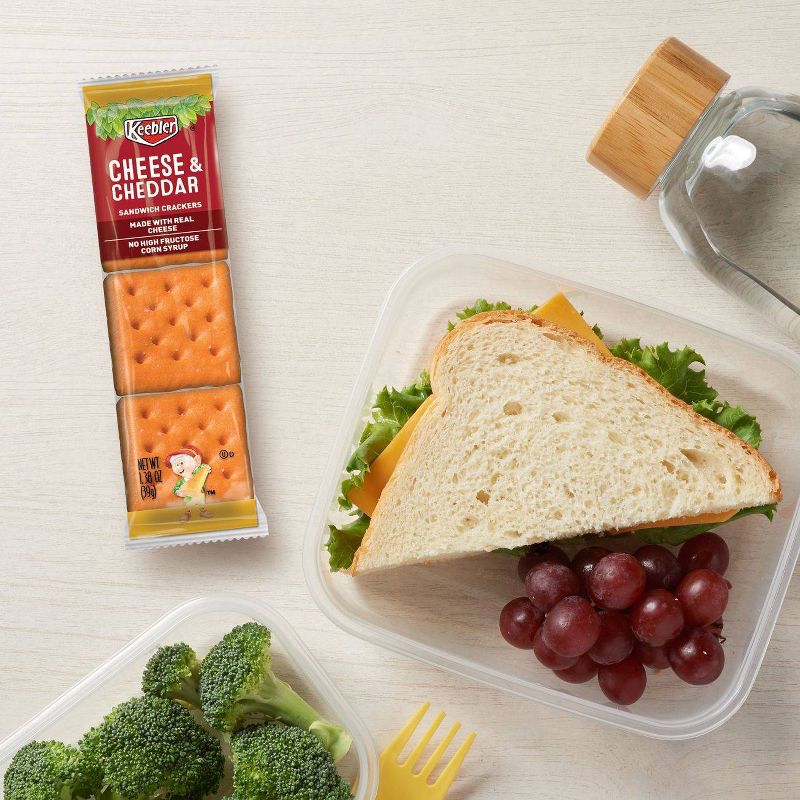 Keebler Cheese & Cheddar Sandwich Crackers 8ct / 1.37oz